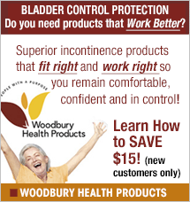 Woodbury Health Products - for incontinence